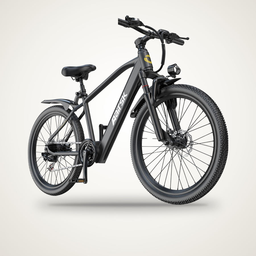 Aairsk GT300 Electric Bike – 26", 250W, 7-Speed, Card Key Start