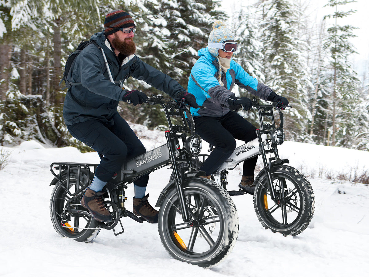 SAME Bike RS-A02 Plus Folding Fat Tyre E-Bike