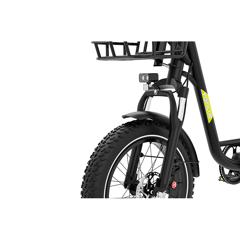 KOOLUX X7 Electric Bike UK – 48V 25Ah 120km Range 20" Fat Tyre 250W