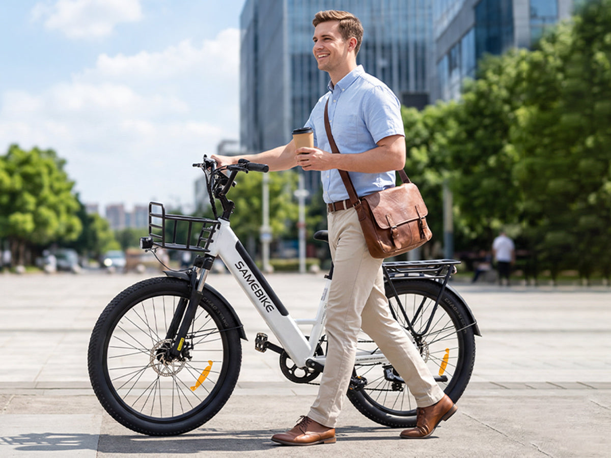 SAME Bike RS-A01 Plus 26" Fat Tyre City E-Bike
