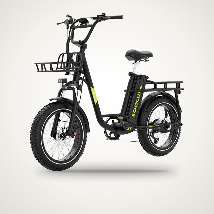 KOOLUX X7 Fat Tyre E-Bike – 48V 25Ah, up to 120 km Range, Hydraulic Brakes