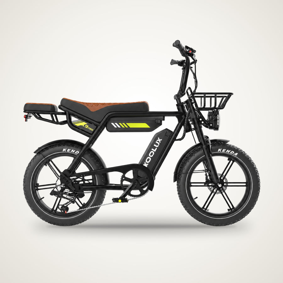 KOOLUX X9 Pro Dual Battery Fat Tyre E-Bike – 48V 2×15.6Ah, up to 180 km Range