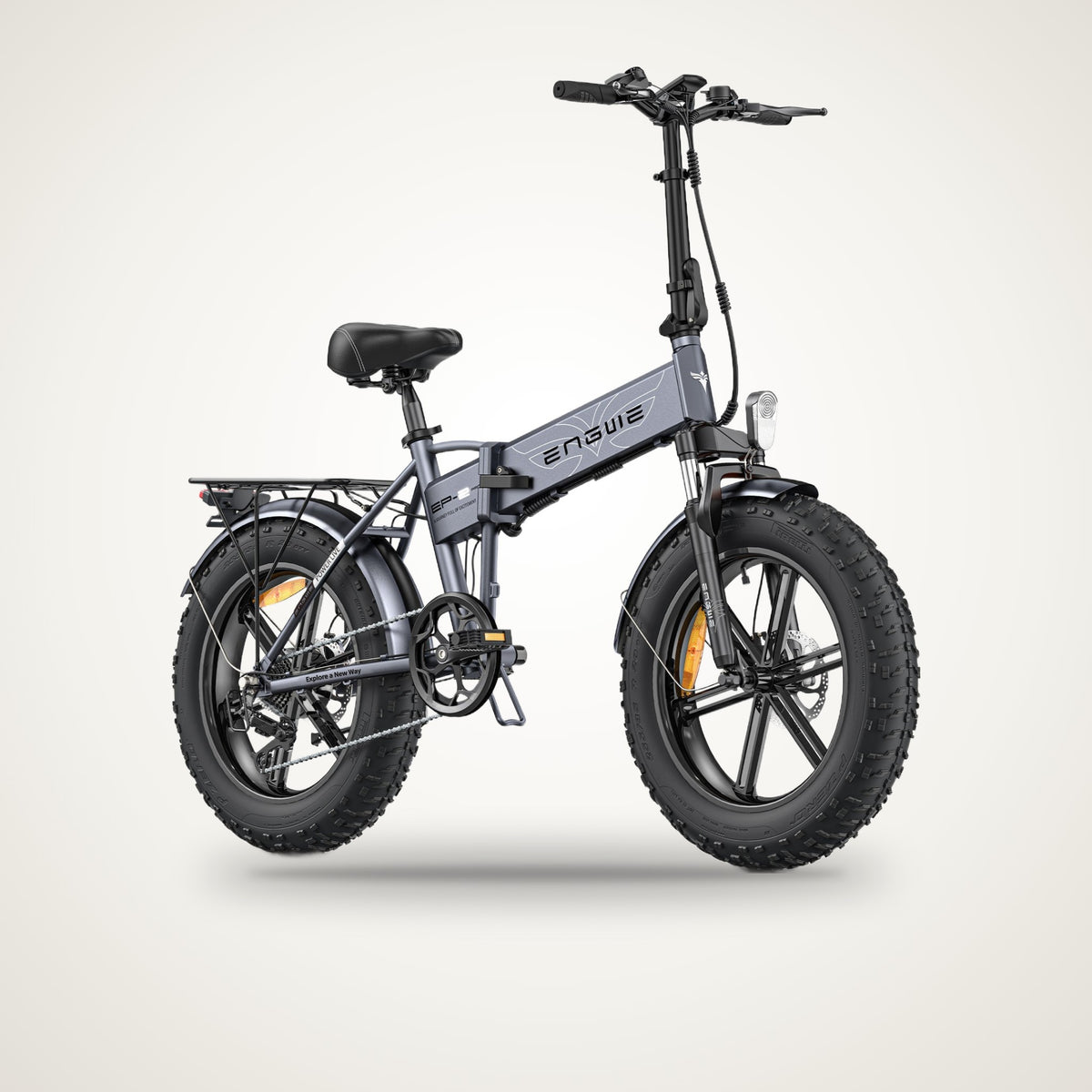 ENGWE EP-2 Pro folding fat tyre e-bike studio photo