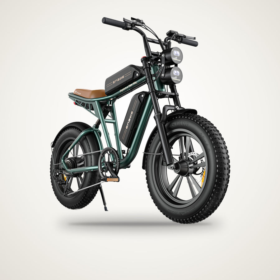 ENGWE M20 Moped-Style Fat Tyre E-Bike – 750W, Single or Dual Battery, up to 150 km