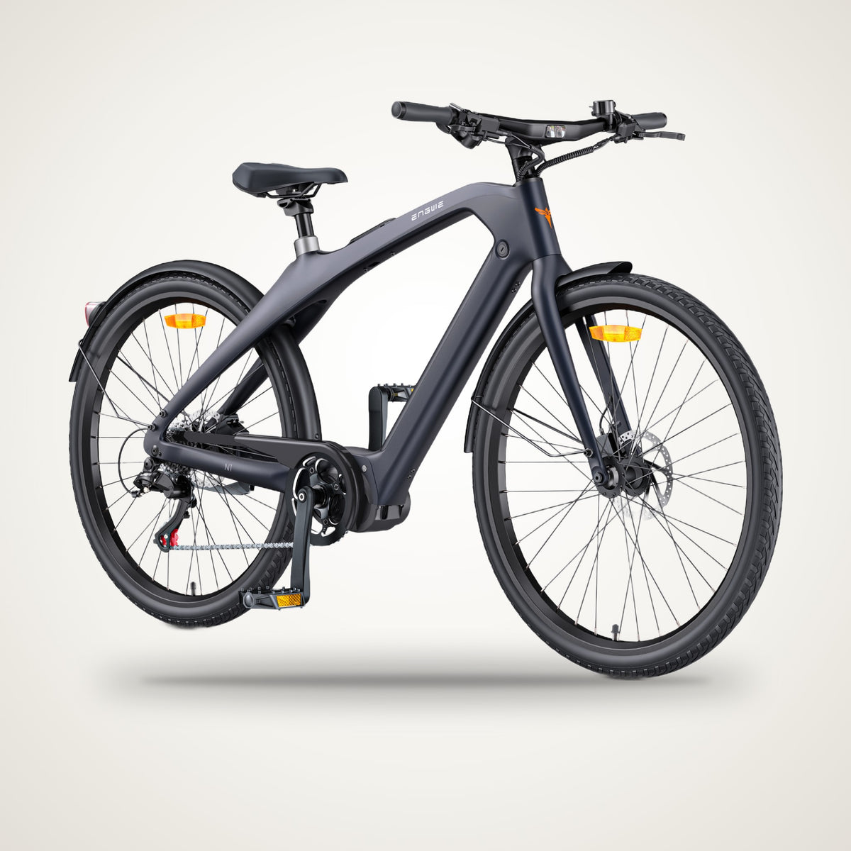 ENGWE N1 Pro carbon e-bike studio photo