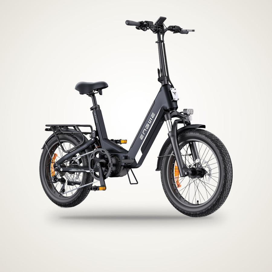 ENGWE L20 3.0 Pro Mid-Drive Folding E-Bike – 100 Nm, 720Wh, up to 160 km, GPS