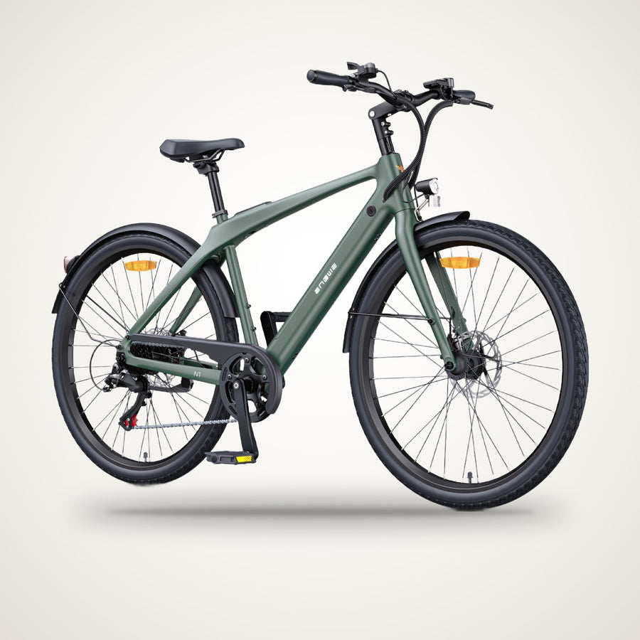 ENGWE N1 Air Carbon Fibre E-Bike – 15.6 kg, Samsung Battery, up to 100 km, GPS