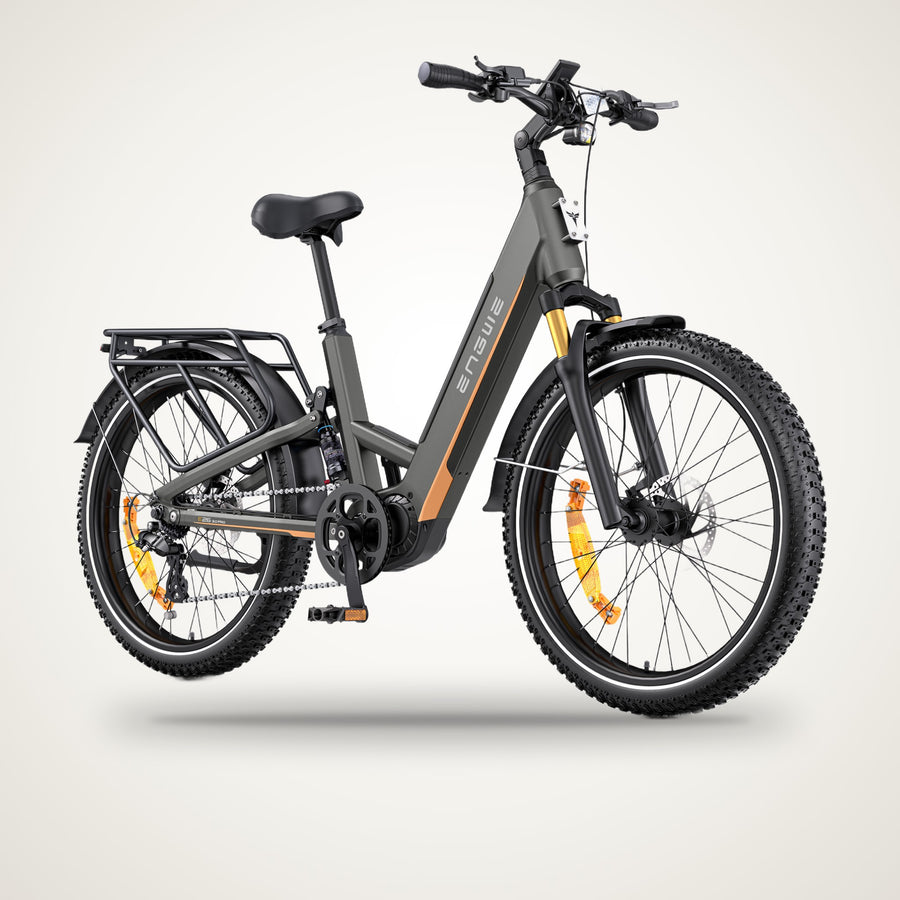 ENGWE E26 3.0 Pro 26" Fat Tyre E-Bike – Air Suspension, 48V 15Ah, App Connected