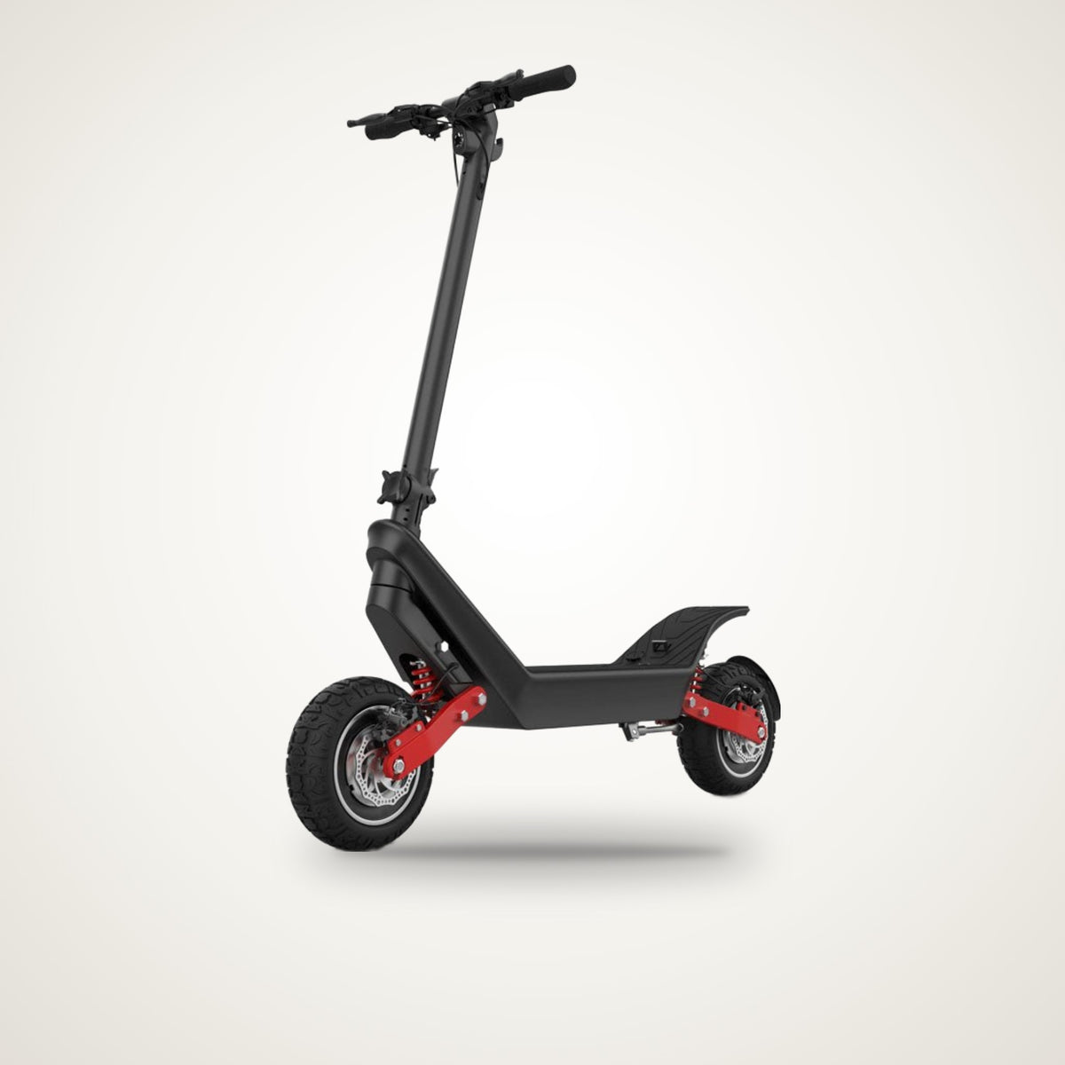 HX X10 dual motor off-road electric scooter studio photo