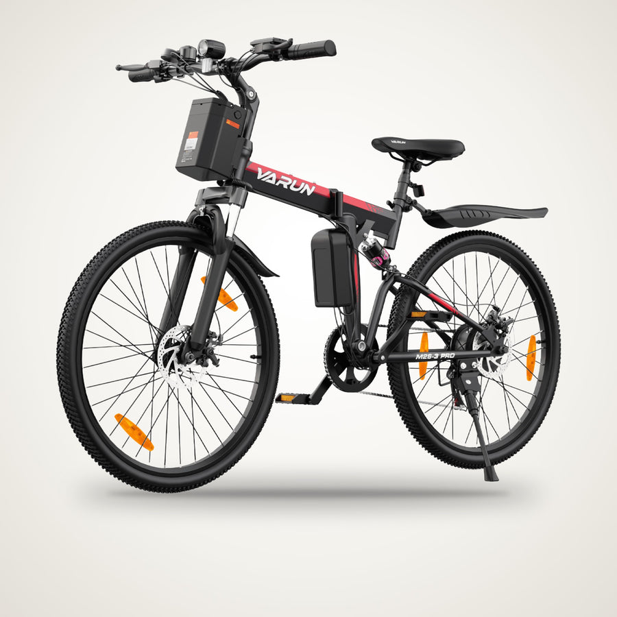 VARUN M26-3 Pro 26" Electric Mountain Bike – 48V 7.8Ah, Shimano 7-Speed