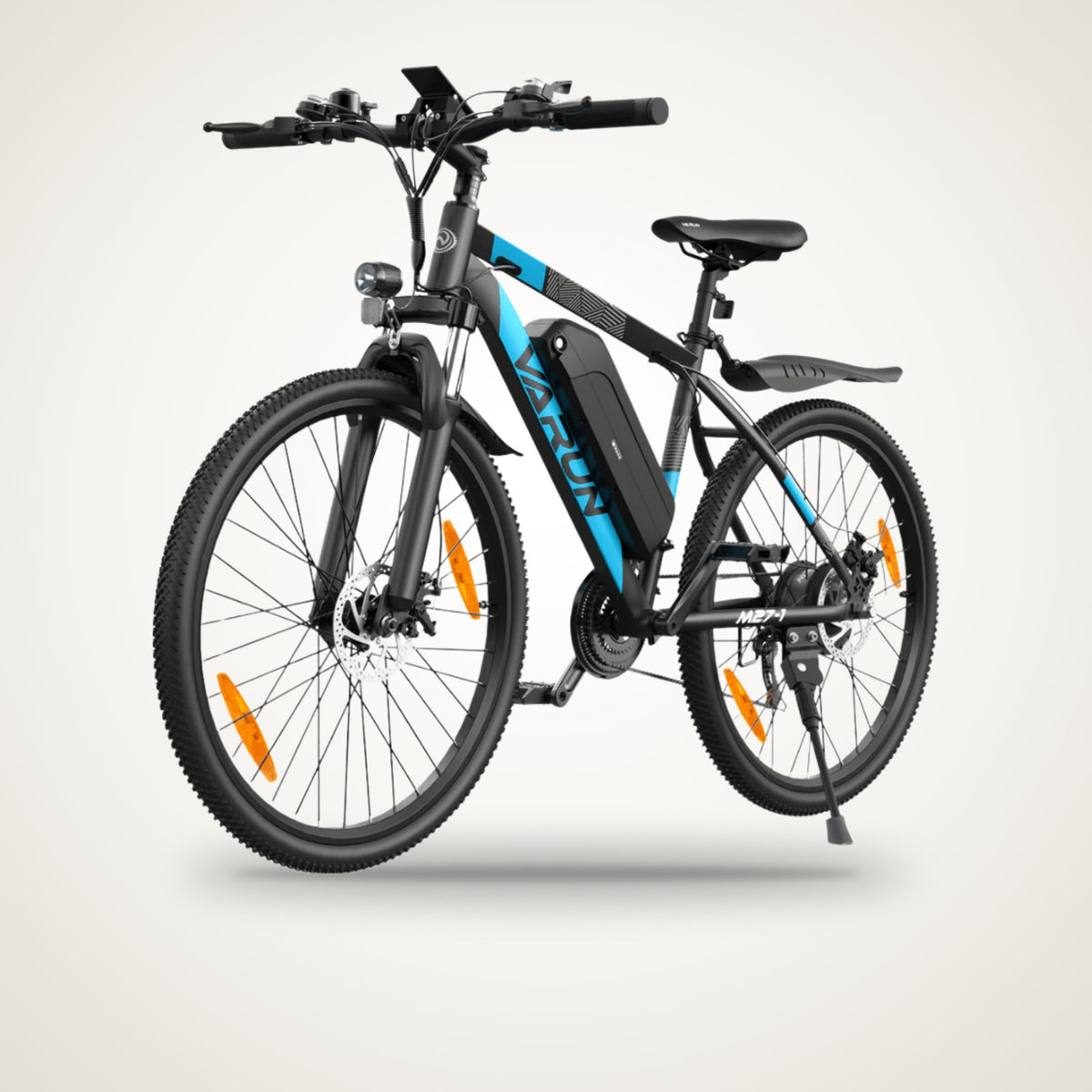 VARUN M27-1 electric mountain bike studio photo