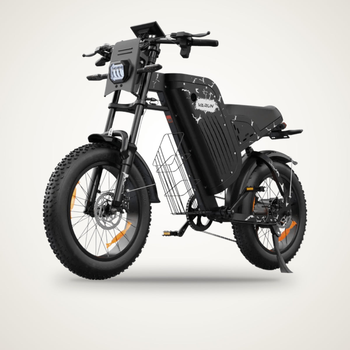 VARUN X-Plorer Raptor moped e-bike studio photo