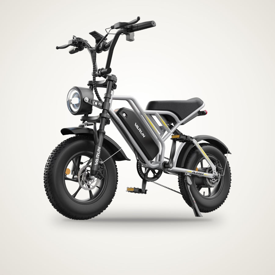 VARUN Plorer 16" Fat Tyre E-Bike – 500W, 48V 13Ah, Full Suspension