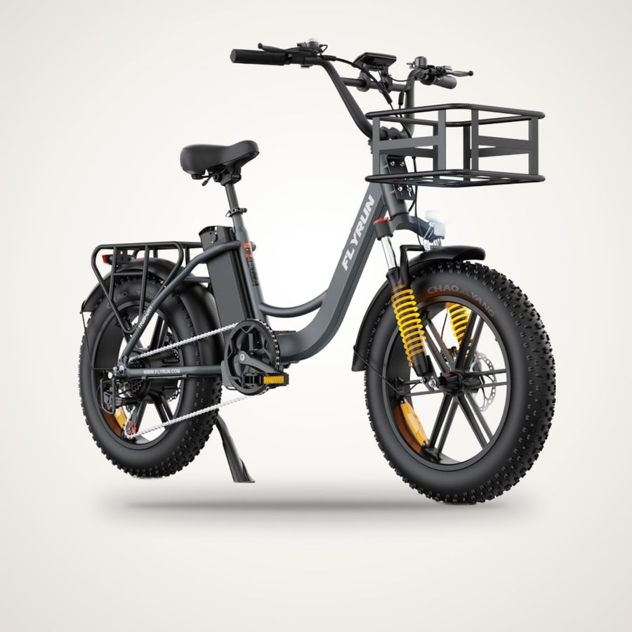 FLYRUN F2013 Folding Fat Tyre E-Bike – 48V 13Ah, 20×4.0" Tyres