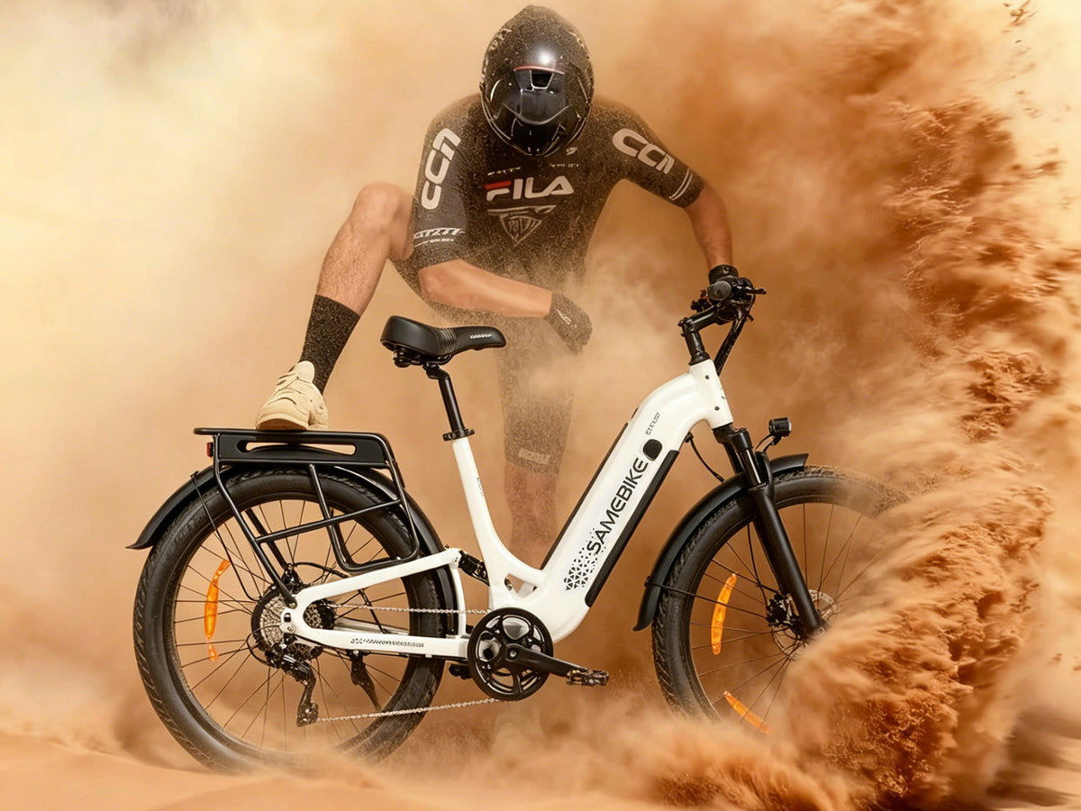 SAME Bike Crest 26" Fat Tyre E-Bike