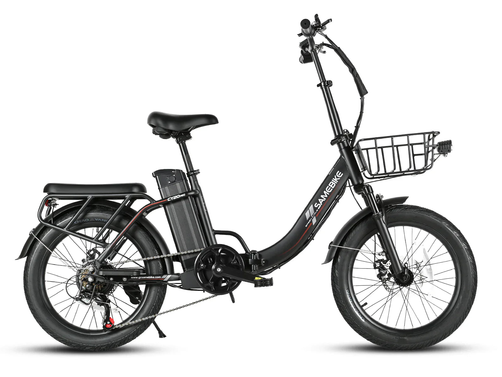 SAME Bike CY20 PRO E-bike – 48V 13Ah 50+Nm Torque 100km Range 150kg
