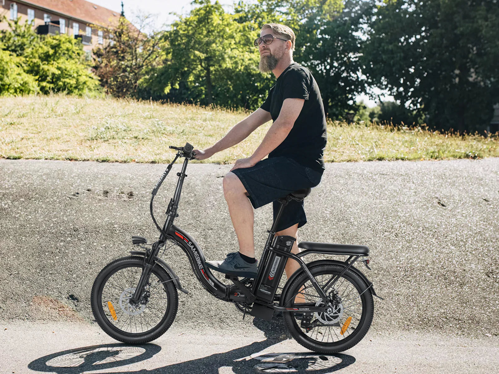 SAME Bike CY20 Electric Bike – 36V 13Ah 45-90km Range 20" Tyre 150kg