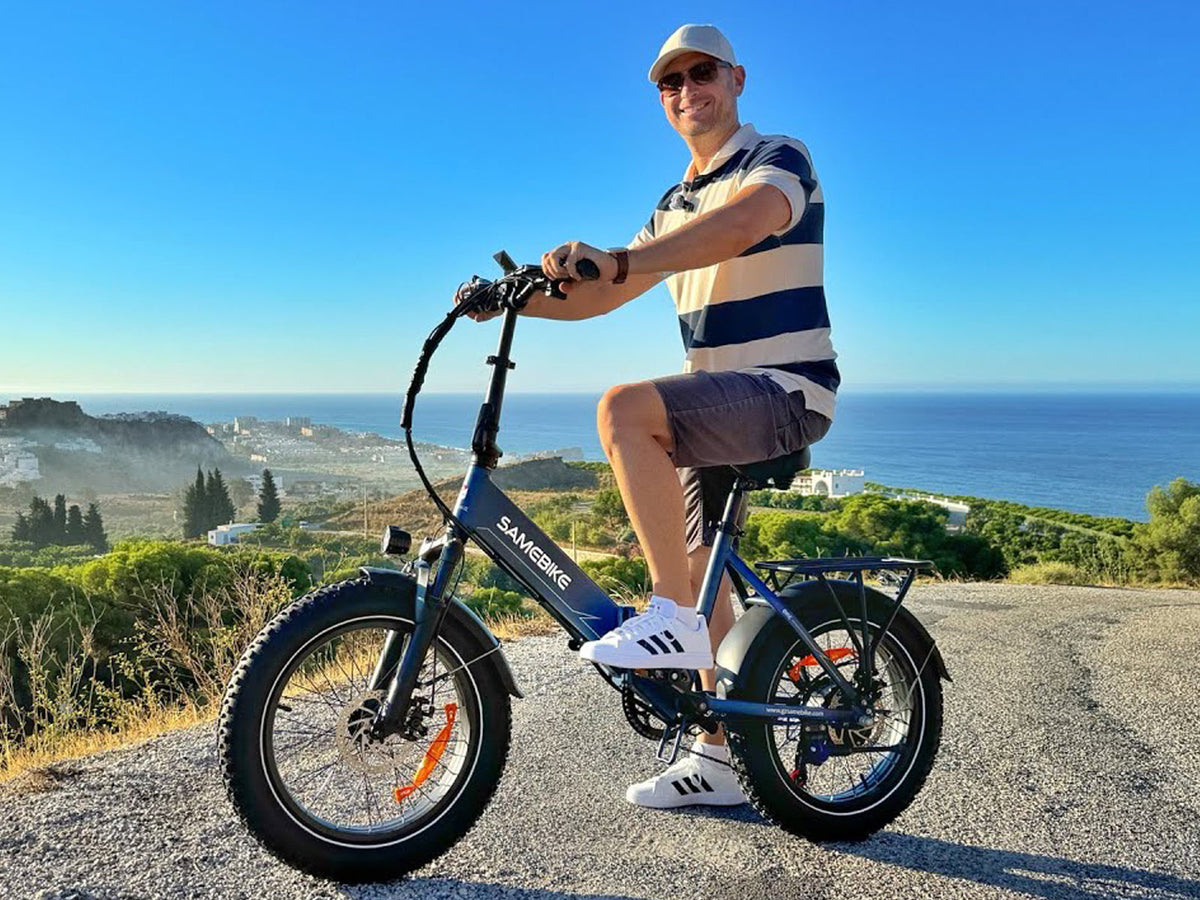 SAME Bike LOTDM200-II Folding Fat Tyre E-Bike