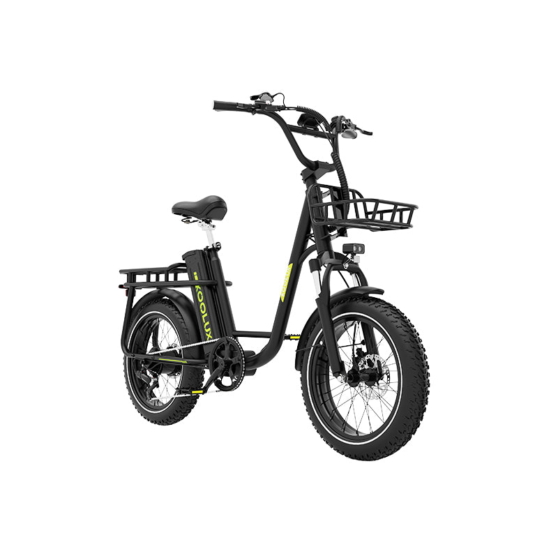 KOOLUX X7 Electric Bike UK – 48V 25Ah 120km Range 20" Fat Tyre 250W