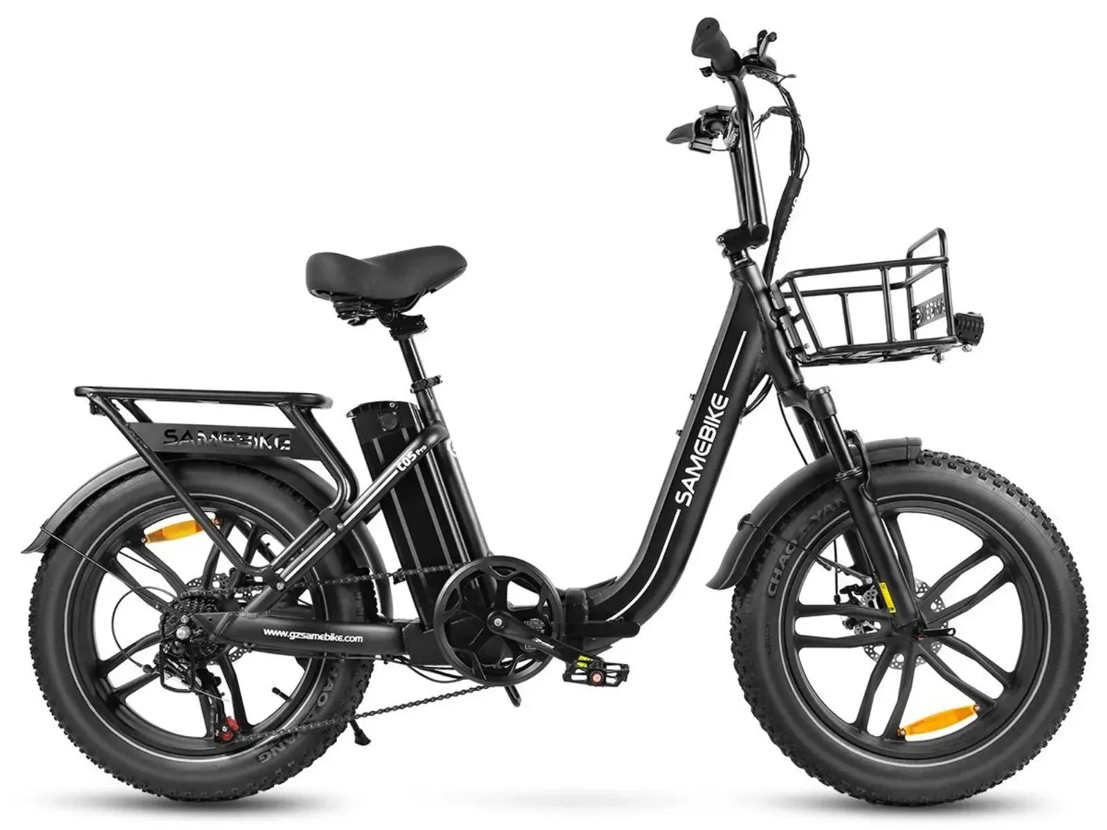 C05 Pro Step-through Folding Ebike – 36V 13Ah 55+Nm Torque 20×4.0"