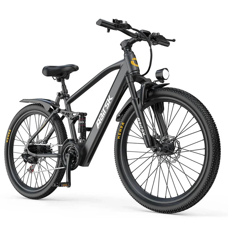 Aairsk GT900 Electric Mountain Bike - 25MPH, 40mi Range, 750W Motor