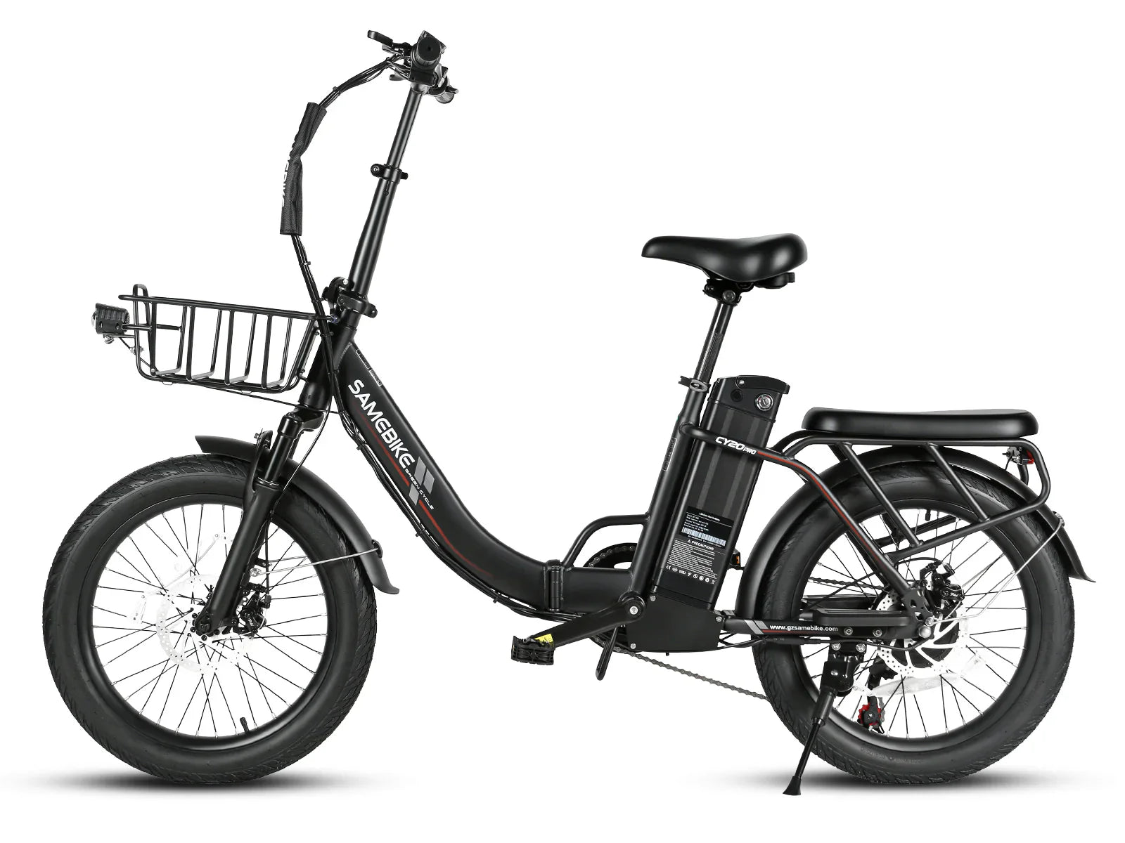 SAME Bike CY20 PRO E-bike – 48V 13Ah 50+Nm Torque 100km Range 150kg