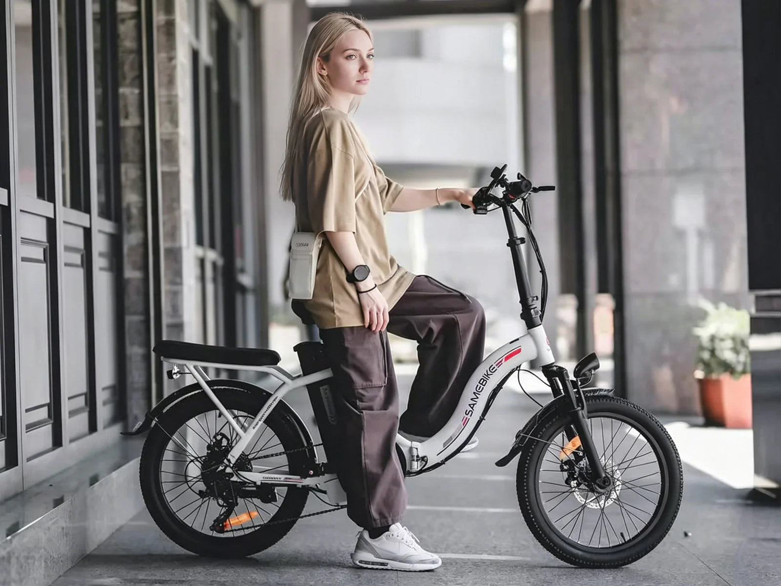 SAME Bike CY20 Electric Bike – 36V 13Ah 45-90km Range 20" Tyre 150kg