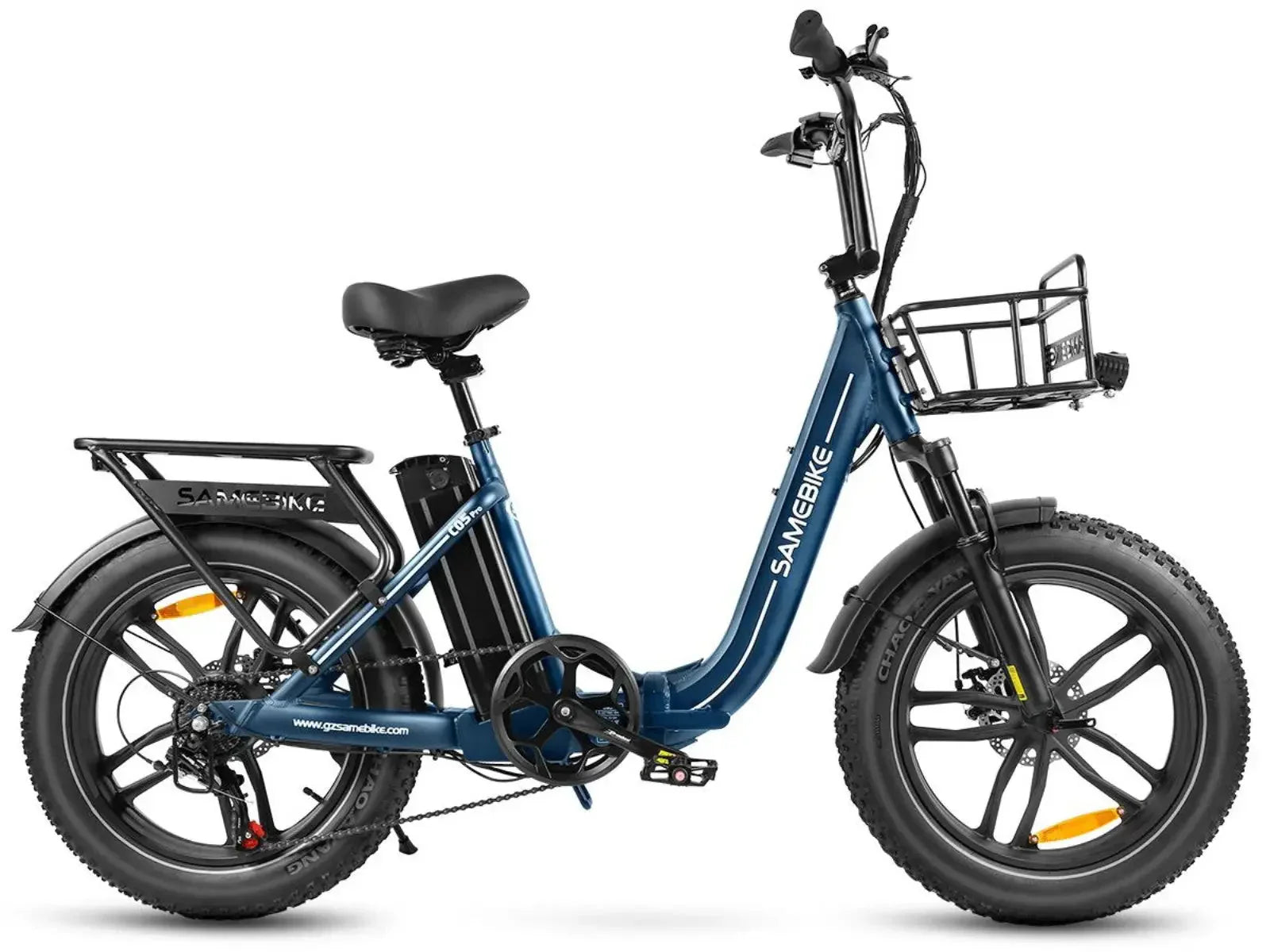 C05 Pro Step-through Folding Ebike – 36V 13Ah 55+Nm Torque 20×4.0"