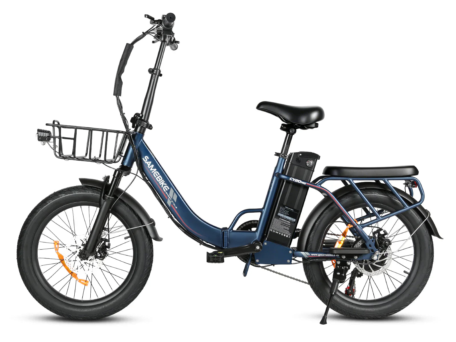 SAME Bike CY20 PRO E-bike – 48V 13Ah 50+Nm Torque 100km Range 150kg