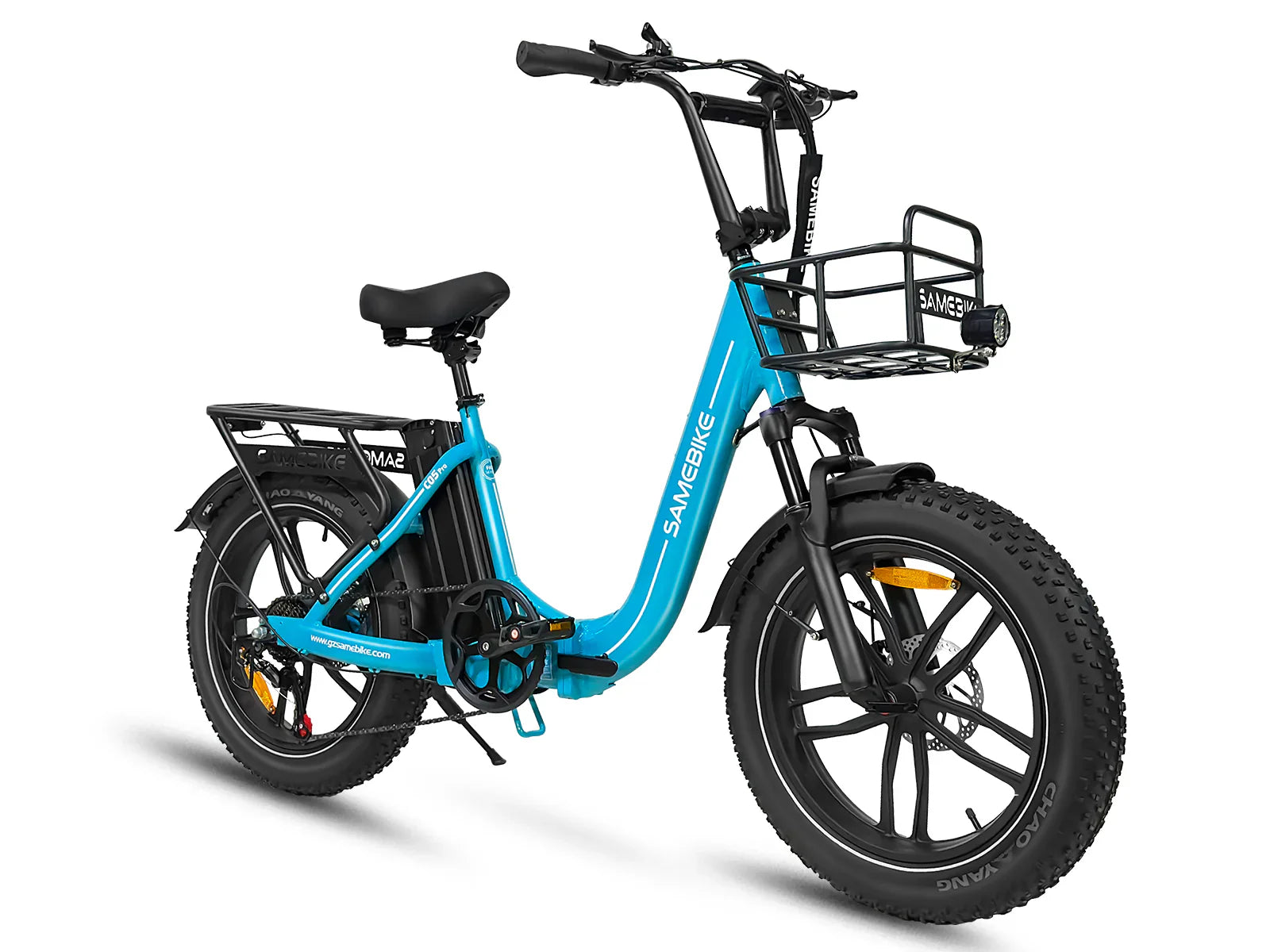C05 Pro Step-through Folding Ebike – 36V 13Ah 55+Nm Torque 20×4.0"