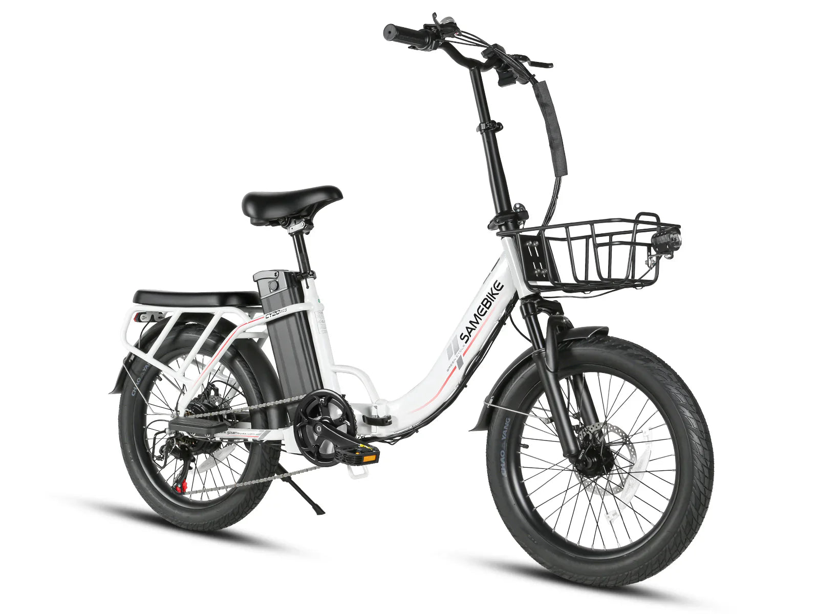 SAME Bike CY20 PRO E-bike – 48V 13Ah 50+Nm Torque 100km Range 150kg