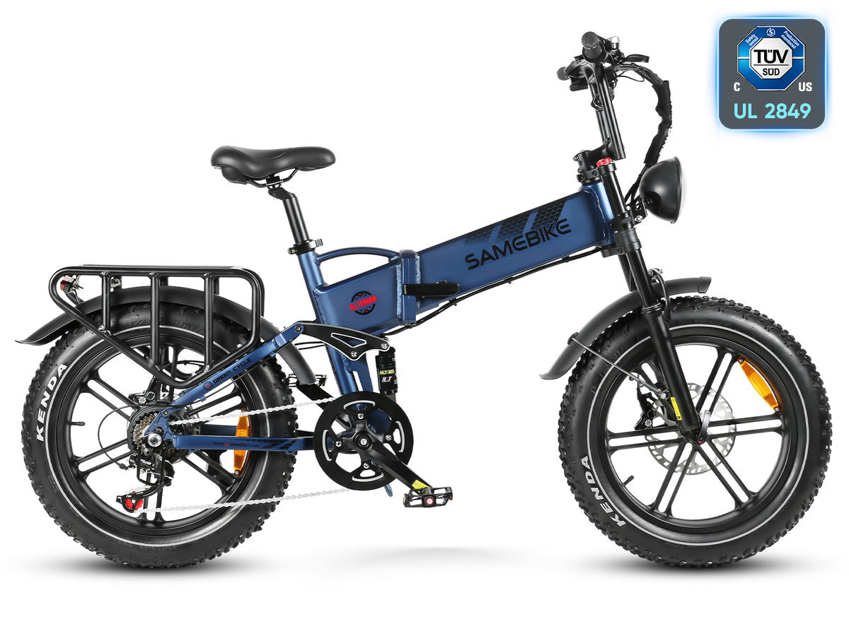 SAME Bike RS-A02 Plus Folding Fat Tyre E-Bike