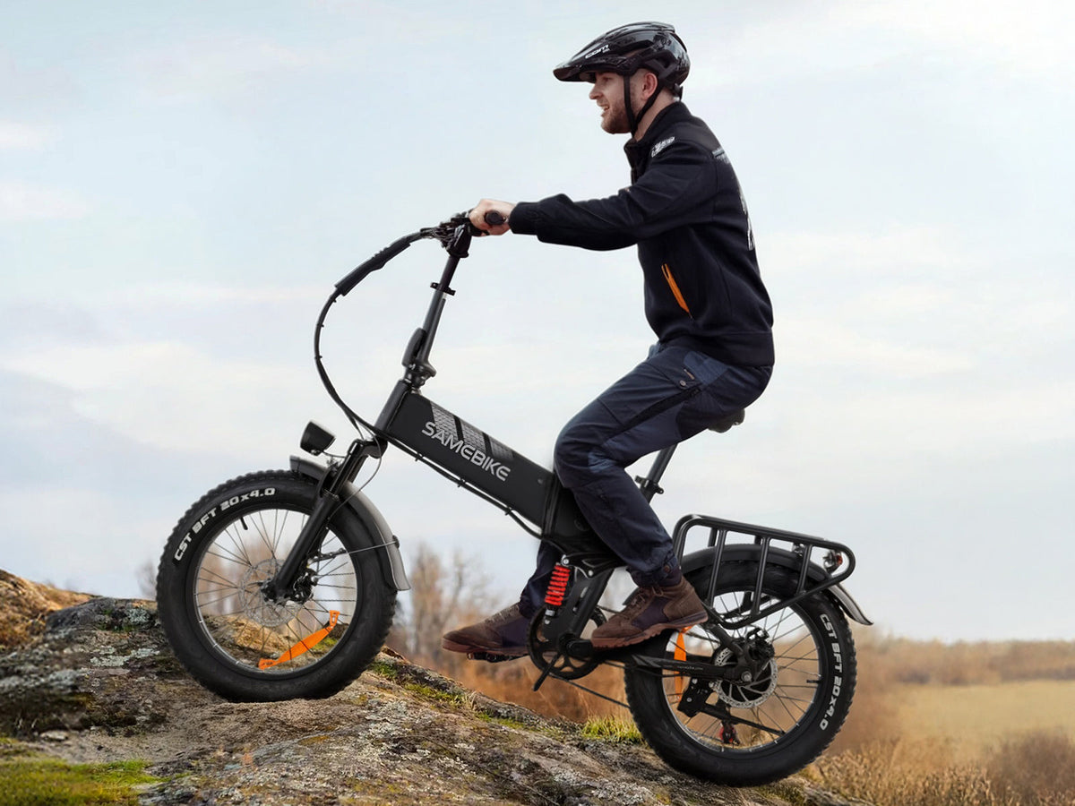SAME Bike RS-A02 Pro Folding Fat Tyre E-Bike