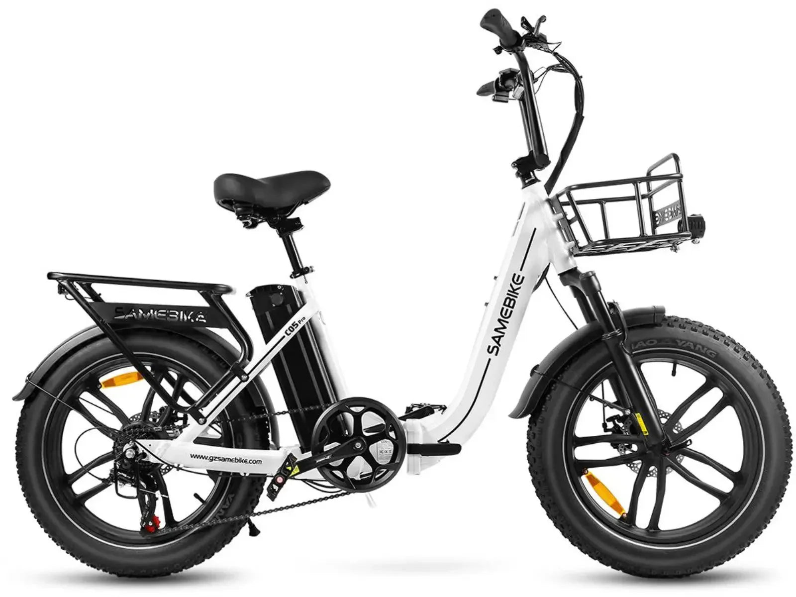 C05 Pro Step-through Folding Ebike – 36V 13Ah 55+Nm Torque 20×4.0"