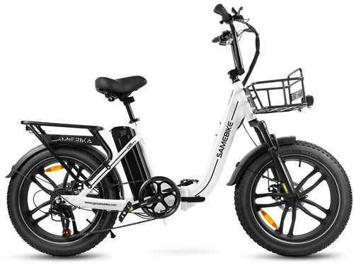 C05 Pro Step-through Folding Ebike – 36V 13Ah 55+Nm Torque 20×4.0"