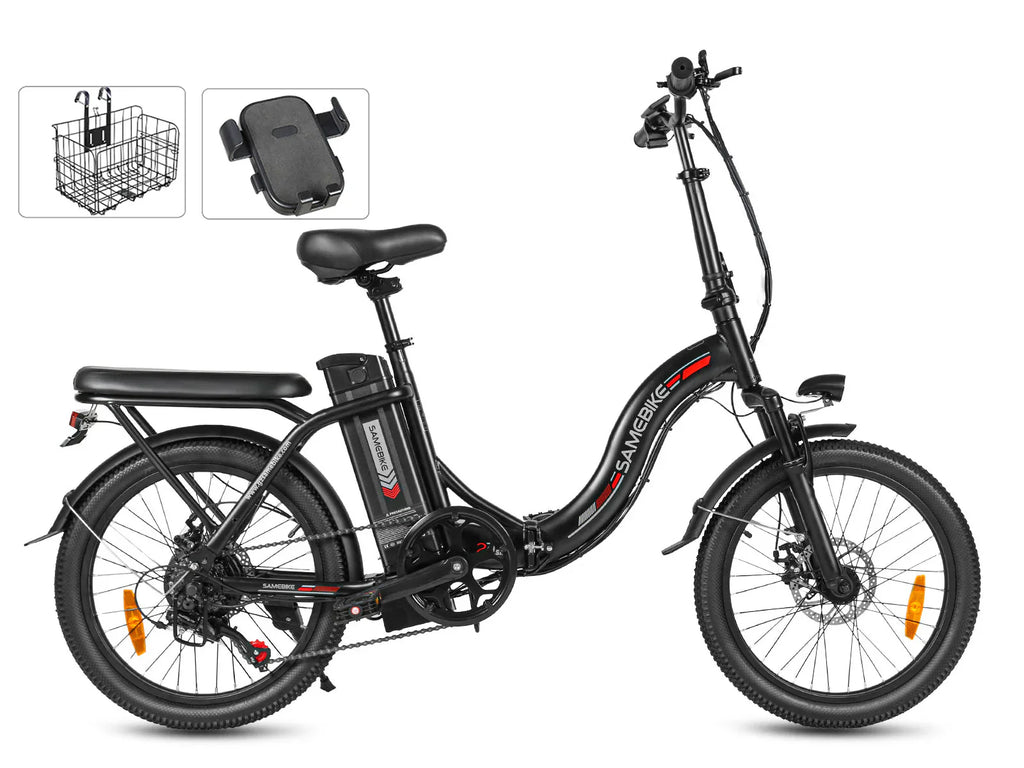 SAME Bike CY20 Electric Bike – 36V 13Ah 45-90km Range 20" Tyre 150kg