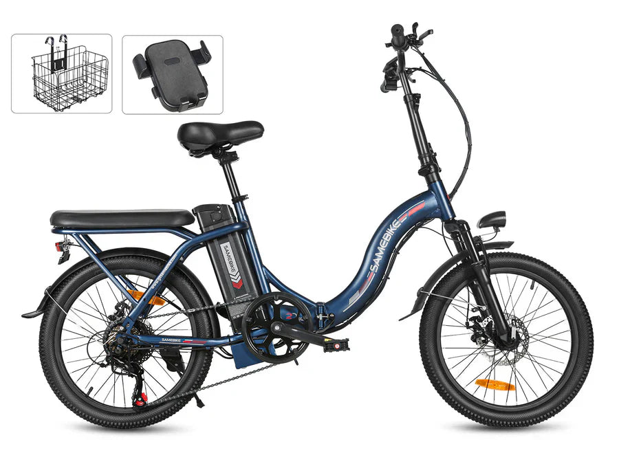 SAME Bike CY20 Electric Bike – 36V 13Ah 45-90km Range 20" Tyre 150kg