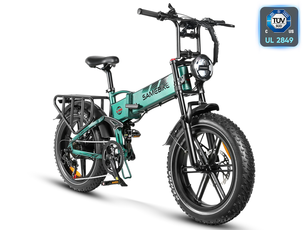 SAME Bike RS-A02 Plus Folding Fat Tyre E-Bike
