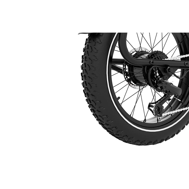 KOOLUX X7 Electric Bike UK – 48V 25Ah 120km Range 20" Fat Tyre 250W