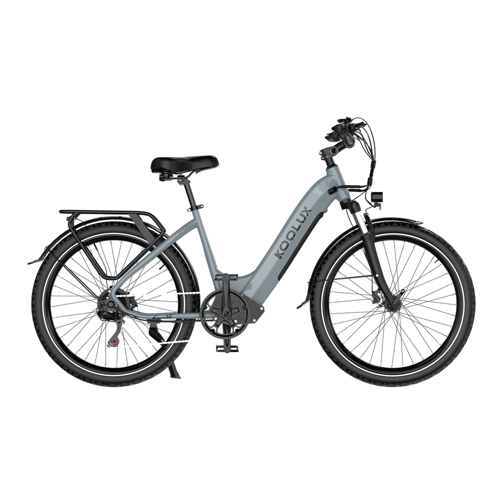 KOOLUX X2 Hydraulic Brake E-bike UK – 48V 15Ah 80km Range 26" 250W