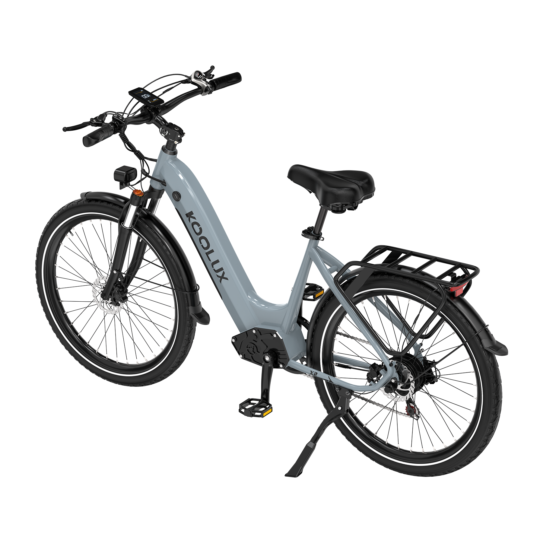 KOOLUX X2 Hydraulic Brake E-bike UK – 48V 15Ah 80km Range 26" 250W