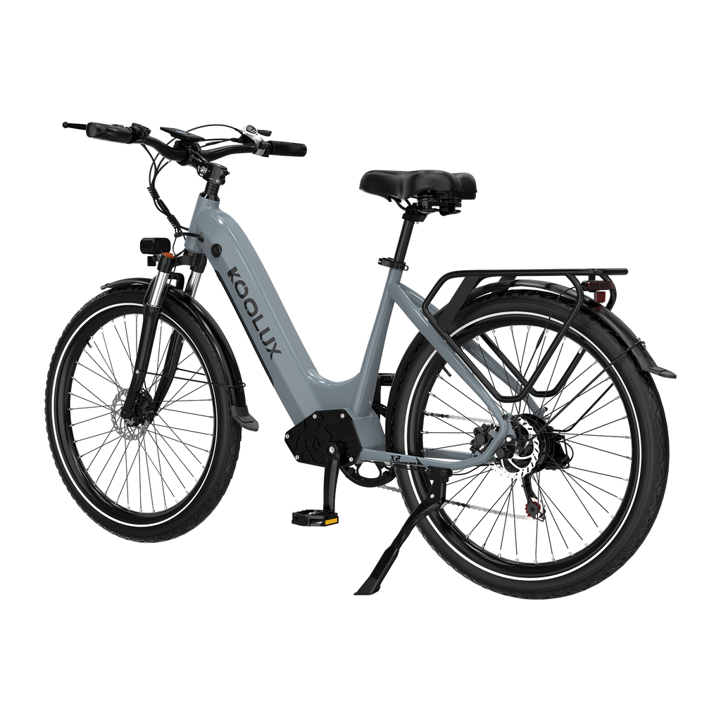 KOOLUX X2 Hydraulic Brake E-bike UK – 48V 15Ah 80km Range 26" 250W