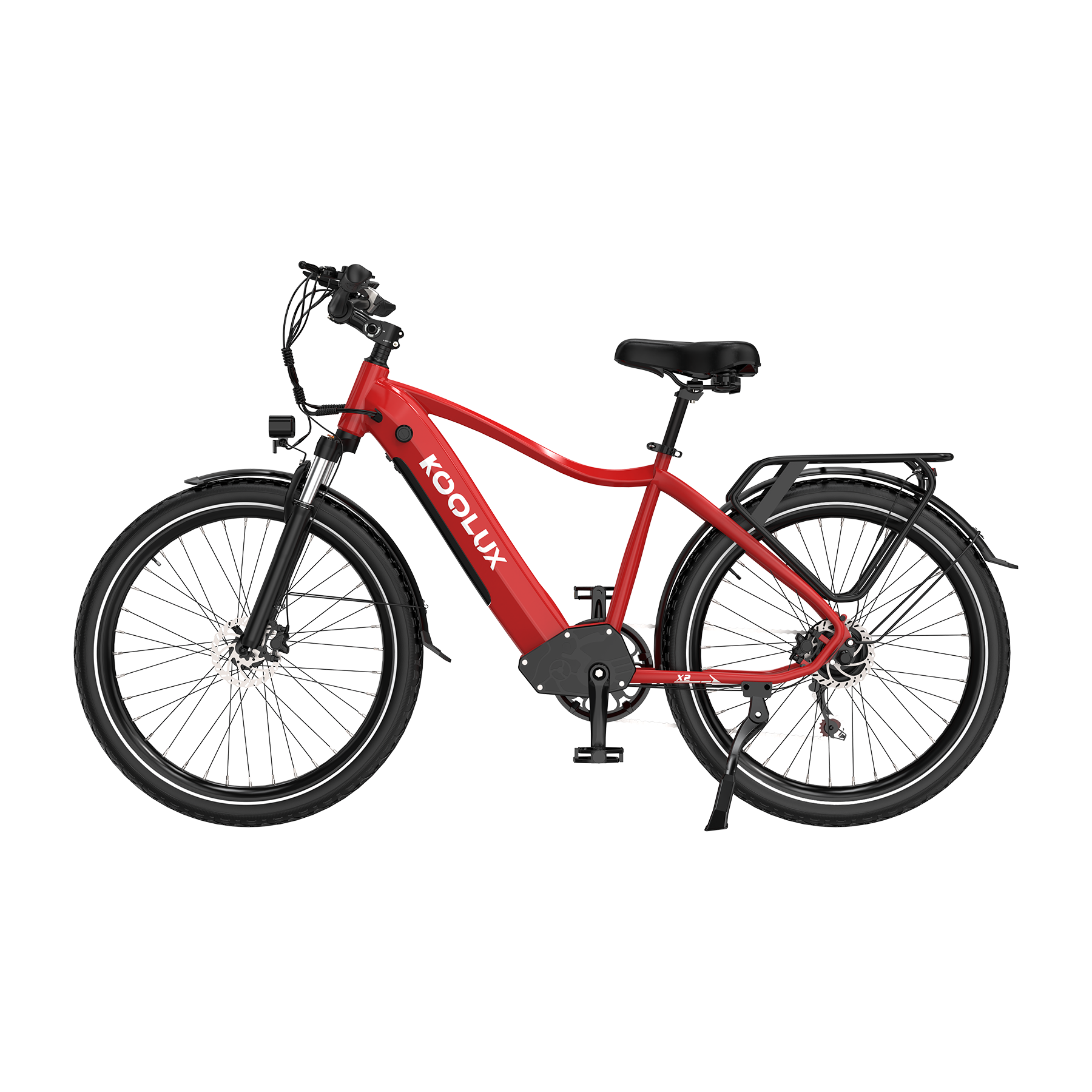 KOOLUX X3 Hydraulic Brake E-bike UK – 48V 13.5Ah 85km Range 26" 250W