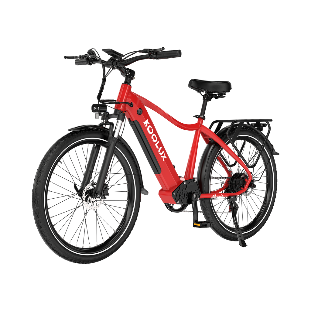 KOOLUX X3 Hydraulic Brake E-bike UK – 48V 13.5Ah 85km Range 26" 250W