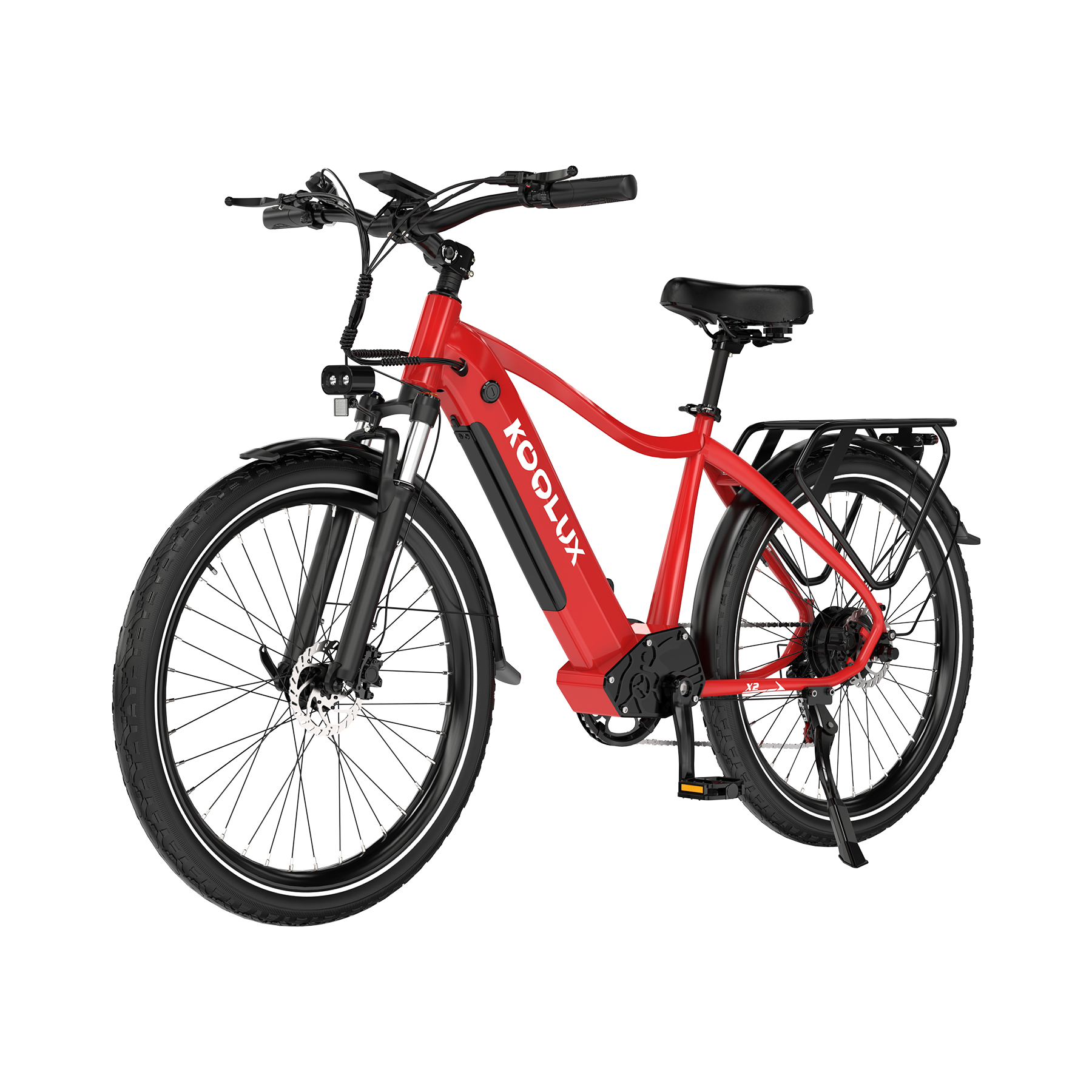 KOOLUX X3 Hydraulic Brake E-bike UK – 48V 13.5Ah 85km Range 26" 250W