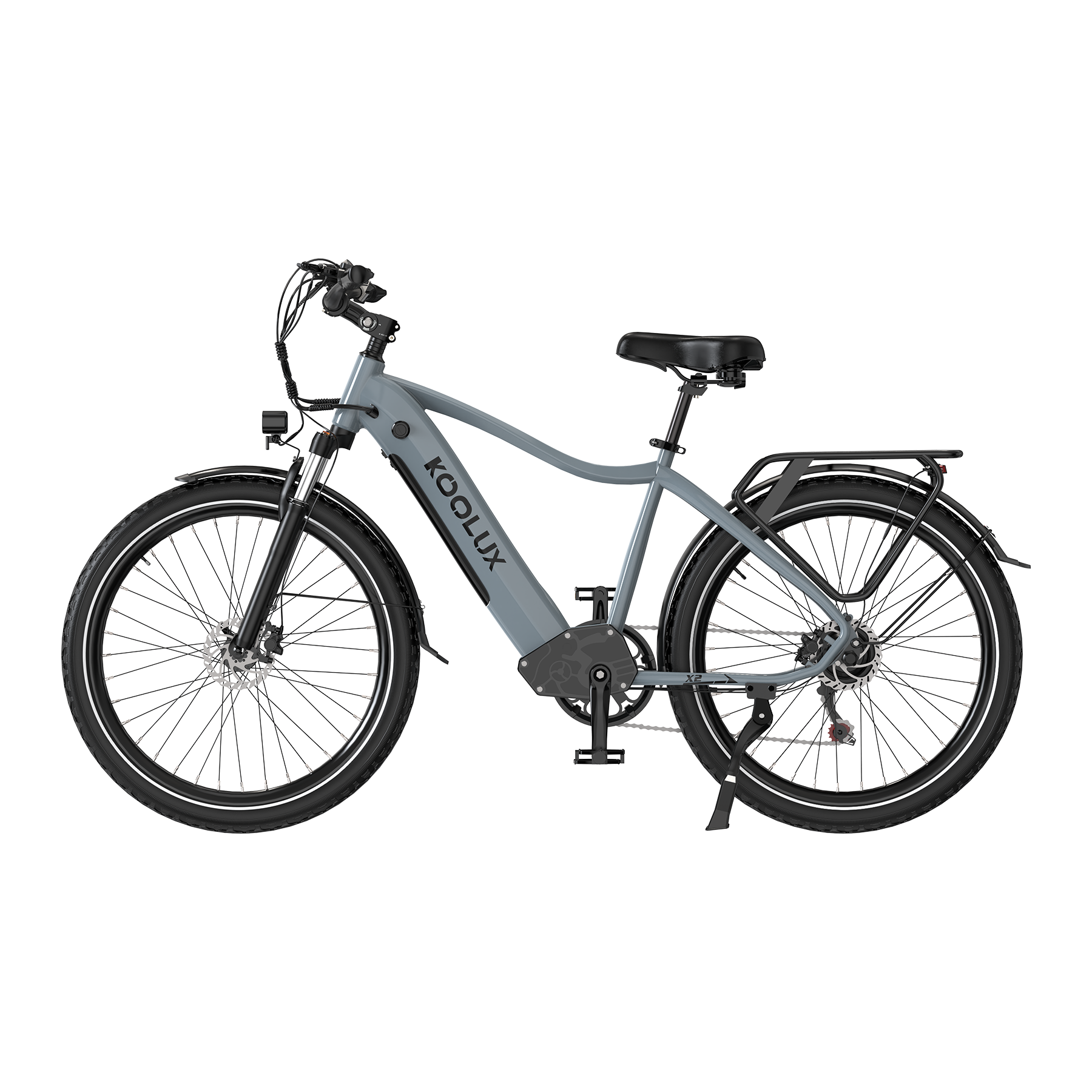 KOOLUX X3 Hydraulic Brake E-bike UK – 48V 13.5Ah 85km Range 26" 250W