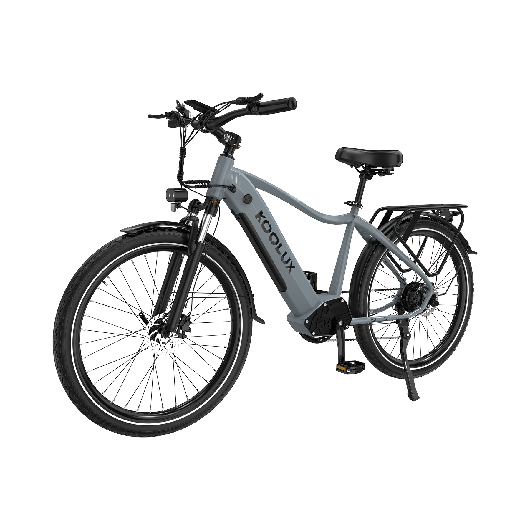 KOOLUX X3 Hydraulic Brake E-bike UK – 48V 13.5Ah 85km Range 26" 250W