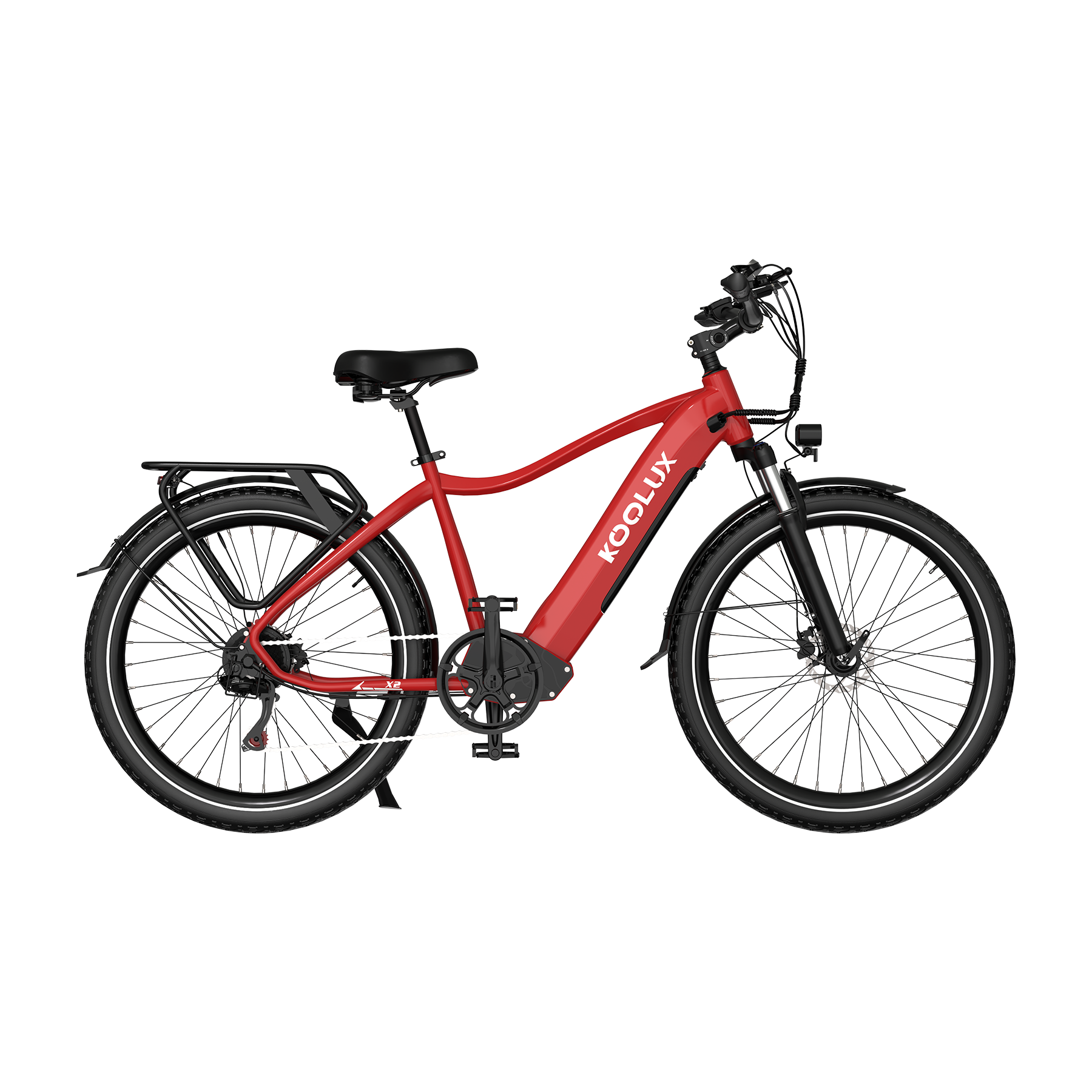 KOOLUX X3 Hydraulic Brake E-bike UK – 48V 13.5Ah 85km Range 26" 250W