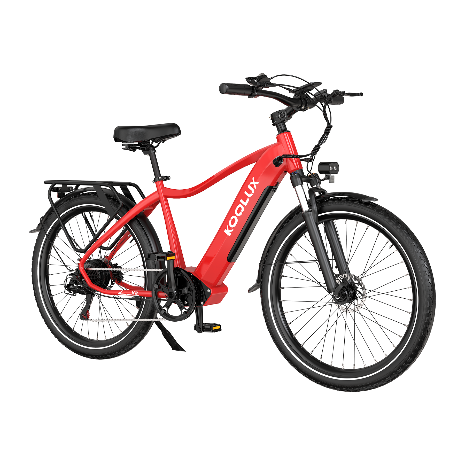 KOOLUX X3 Hydraulic Brake E-bike UK – 48V 13.5Ah 85km Range 26" 250W