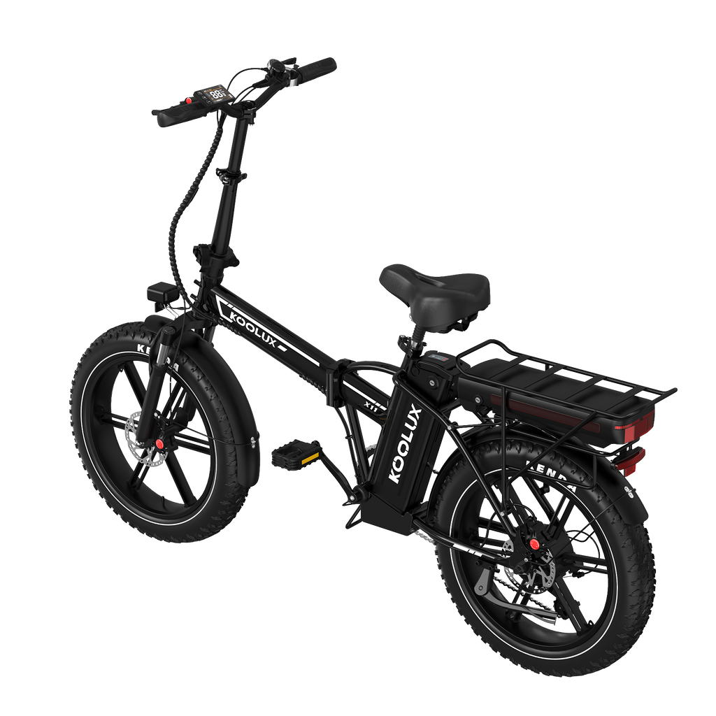 KOOLUX X11S Dual Battery Folding E-bike UK – 150km Range Hydraulic Brakes